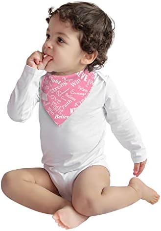 Памук бебешки бибс свесност за карцином на дојка за бебиња бандана лигави за заби за храна