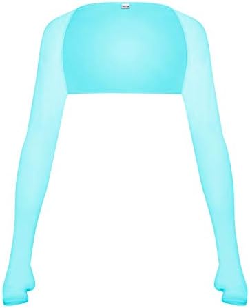 RGSLON WOMENTH CYCLING BOLERO UV50+ SUN Заштита на Шаул ракави ракави за затегнување дами Спортска облека за риболов за голф