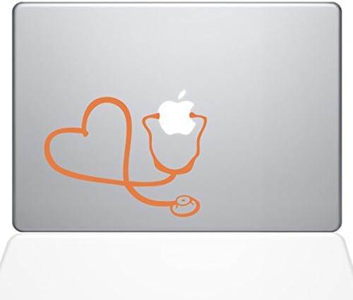 На Налепница Гуру Срце Доктор Налепница Винил Налепница, 11 Macbook Воздух, Портокал