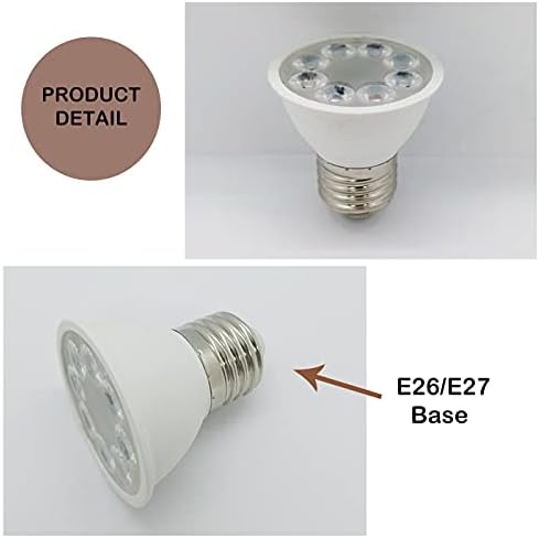 Паметни Светилки E26 База G45 LED RGBW 2700K-6500K Затемнета Сијалица За Менување На Бојата Повеќебојни Светла 3W За Декорација