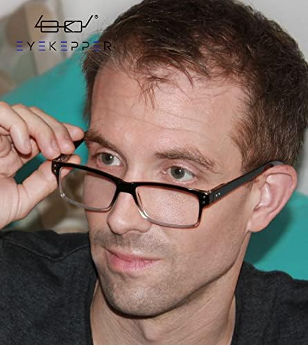 Eyekepper Заштедете 10% на комплет 5 пакувања класични очила за читање за мажи и 4 пакувања со два тони читатели +3,50