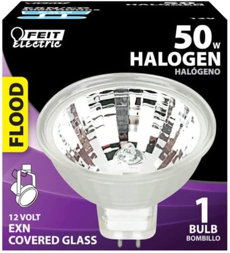 Feit Electric EXN/CG 50-Вати Халоген Mr16 Сијалица, 2800k Топло Бело, 2 H x 2 D