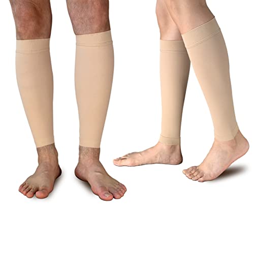 Единаидир 2 пара жени/мажи Компресија на ракави чорапи 20-30 mmhg Поддршка, најдобра циркулација за спречување на варикозни