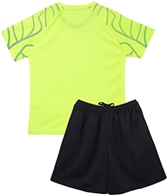 Mufeng Kids Boys Girl Dirl Basketball Jerseys Tracksuit Памук маица со шорцеви Поставете училишна екипа на екипа на АП Активна облека