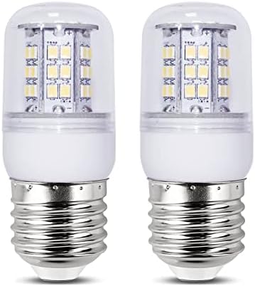 Angyuses LED Фрижидер Светилки Еквивалент 40W 120V Фрижидер Водоотпорна Сијалица, 4W Дневна Светлина Бела 5000k Замрзнувач Светилки,