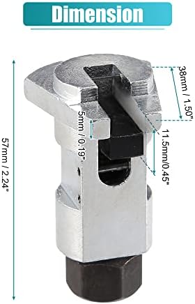 X Autohaux 5 до 11,5 mm Универзален механички распрскувач за суспензија на распрскувачот Заменете го за Хазет 4912-5