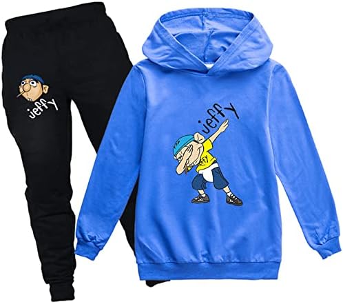 Inин-бек Пистер деца effyефи Лонг ракав за џемпери облека-казуална худи + џемпери, памучни графички пуловер врвови