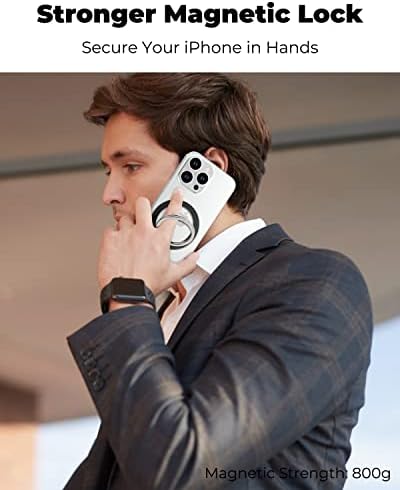 [2023 Надграден] LDSXAY За Зафат На Телефонот MagSafe, Прилагодлив Држач За Телефонски Прстен За Магнетни Телефони Компатибилен Со Додатоци