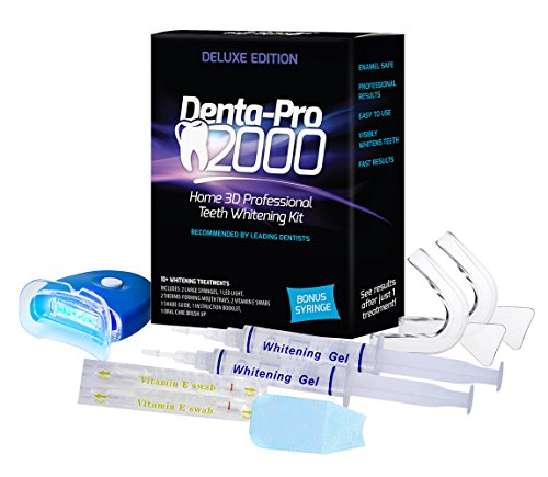 Комплет за белење на забите - Професионално Белење на заби - Дента -про2000 Тоа е безбедно и прифатливо - добијте побели заби по само