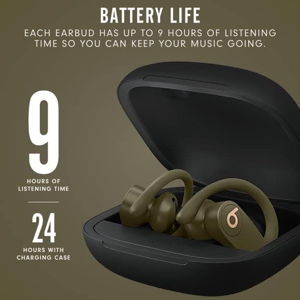 Beats_by_dre Чука Powerbeats Pro Безжични Слушалки-Слушалки Од Класа 1 Во Уво Bluetooth-Вклучува Торбичка За Носење, Крпа За Чистење,