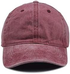 Празно унисекс гроздобер измиено потресено бејзбол капа, прилагодлива тато капа, камионџија унисекс стил, прилагодлива црвена боја