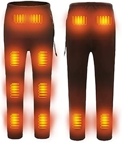 Комиорски електричен загреан термички долна облека, жени мажи USB електрични загреани термички маички со долг ракав ултра-мек