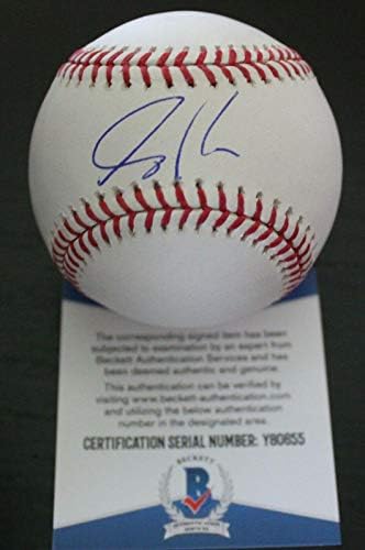 Форест Витли Хјустон Астрос потпиша официјален бејзбол w/Бекет COA Y80655 - Автограмирани бејзбол