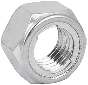 AEXIT M12 304 нокти, завртки и сврзувачки елементи не'рѓосувачки челик само-заклучување на анти-loose вметнете хексадецимален орев и