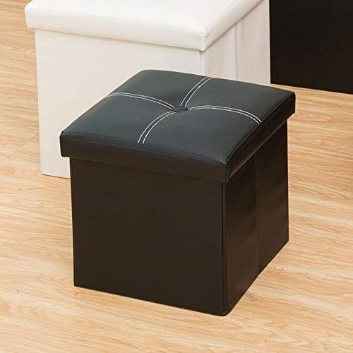 Столчето за складирање на столицата WODMB може да седи луѓе во боја на кожни чевли клупа со столче за складирање на играчки за капаци