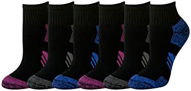 Амазон Најважните Женски Перформанси Памучни Амортизирани Атлетски Чорапи До Глуждот, 6 Пара