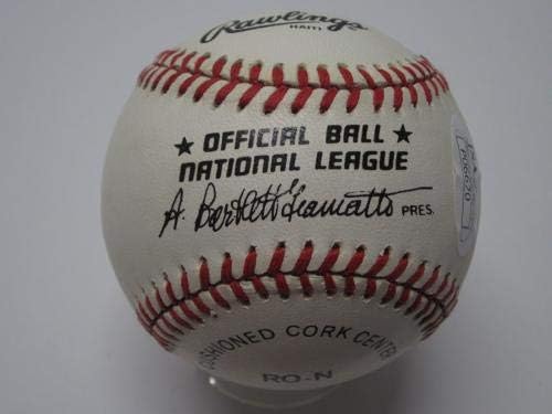 Ерни Бенкс Чикаго Младенчињата потпишаа Автограм Официјален Само Бејзбол ЏСА-Автограм Бејзбол