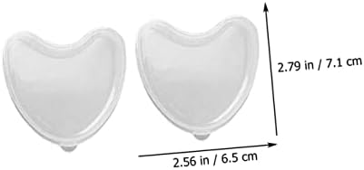 ИНОМП 7 парчиња Додатоци За Вежбање За Заштита На Устата Кутија За Лажни Заби Кутија За Заштита На Устата Во Форма На Срце