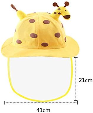 Детска анти-салива со целосна капа за штит за лице, прилагодлива отстранлива анти-УВ рибарска капа, ветерно за заштита од вода за заштита