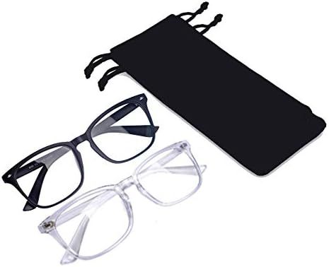 ВИСТОН Сина Светлина Блокирање Очила, 2 Пакет, Компјутерско Читање/Игри/ТВ/Телефони Очила За Жени Мажи Против Напрегање на Очите &засилувач;