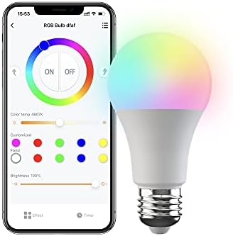 Broadlink Паметни Светилки - Bluetooth Bluetooth Сијалица За Промена На Бојата Со Музичка Синхронизација, Не Е Потребна Сметка За