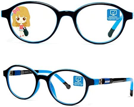 Сина Светлина Блокирање Очила За Деца 1 Пакет, Деца Компјутерски Очила за возраст 3-6, Ув Заштита Анти Отсјај Очила Компјутер