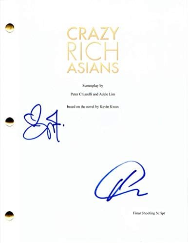 Мишел Јох и Хенри Голдинг потпишаа автограм - Луда, богата азијци филмска скрипта