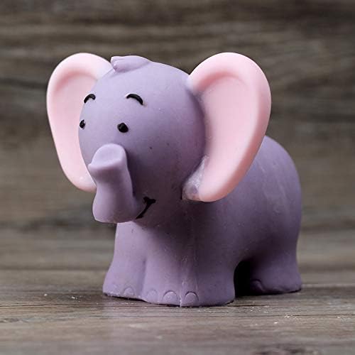 Никол силиконски сапун мувла симпатична форма на слон за природна рачно изработена чоколадна бонбона калап 3Д занаетчиска смола алатка за украсување