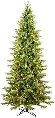 Викерман 3 'Балсам смрека тенка вештачка новогодишна елка, чисти светла осветлени светла - факс новогодишно дрво - Сезонски затворен