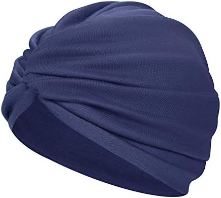 Турбани на ткаенини за жени пред врзана јазол плетена хауба за спиење изопачена африканска турбанска глава обвивка за еластично капаче за