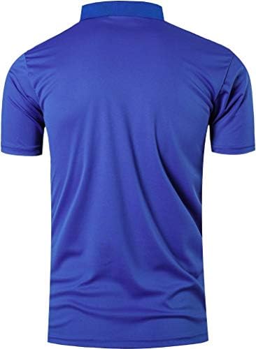 Sportides Boy's Sport Polo Tee кошули маици маички врвови со кратки ракави сув вклопат голф тенис куглање lbs710