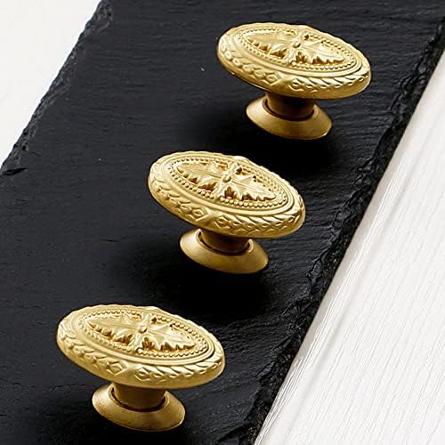 Копчиња за фиоки за месинг RR-Ruoshui, луксузни рачки за кабинети се влече за гардероба газење кујнски вратички рачки влече