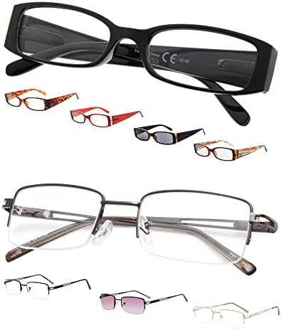 Gr8Sight Ретро Очила За Читање Вклучуваат Очила За Сонце Жените И Мажите Пакет +2.5