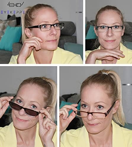 Eyekepper Заштедете 10% на комплет 5 пакувања класични очила за читање за мажи и 4 пакувања со два тони читатели +0,75