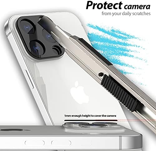 [Купола Камера ЕЗ] Apple iPhone 13 Заштитник На Камерата од Вајтстоун [Инсталација Со Еден Допир] Заштитник На Објективот На Фотоапаратот Отпорен