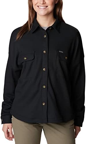 Колумбија, женска јакна од кошула за вафли од холи,