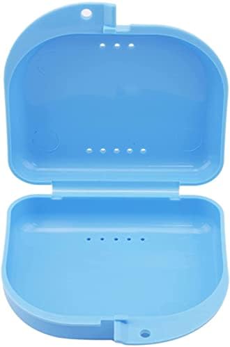 Кутија за складирање на заби за складирање на заби кутија за протези за протези за деца за возрасни траен дизајн