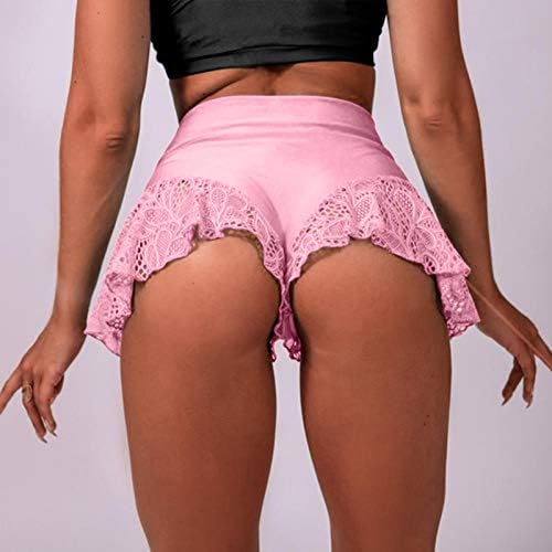 Секси мини високо половината Скортс здолниште жени разгалени пол -танцувачки шорцеви топли панталони тесни шорцеви мрежни гаќички долна облека