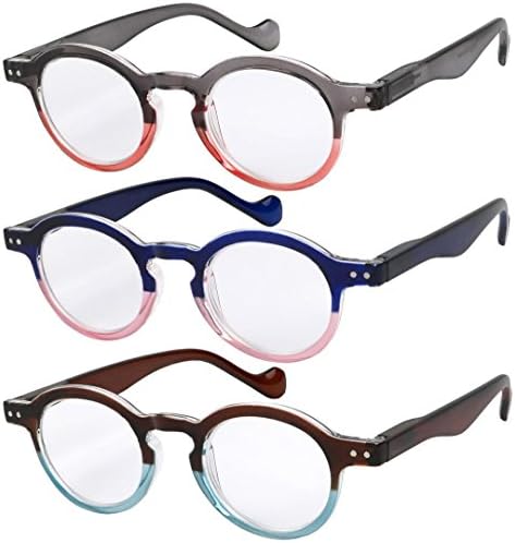 Успех Очила Очила За Читање 3 Пара Мода Пролет Шарка Читатели Очила За Читање Мажи И Жени