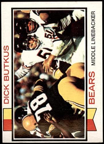 1973 Топпс 300 Дик Буткус Чикаго мечки VG/EX Bears Illinois