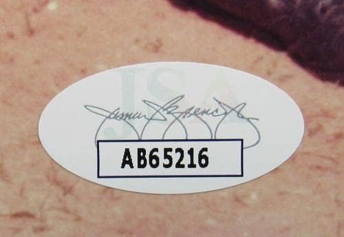Ворен Спан потпиша автоматски автограм 8x10 Фото JSA AB65216 - Автограмирани фотографии од MLB