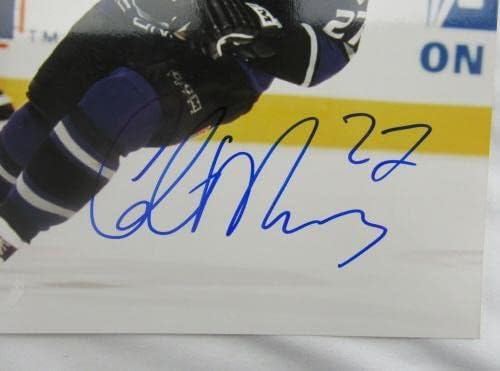 Глен Мареј потпиша автоматски автограм 8x10 Фото I - Автограмирани фотографии од NHL