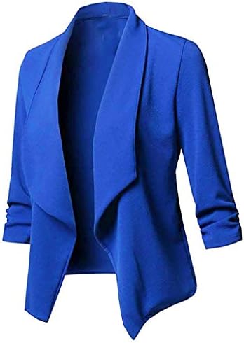 Плус големина жени sequins Blazer Femaleенски јакна обичен долг ракав кардиган сјај забава сјајна лаптолна палто рива надворешна облека