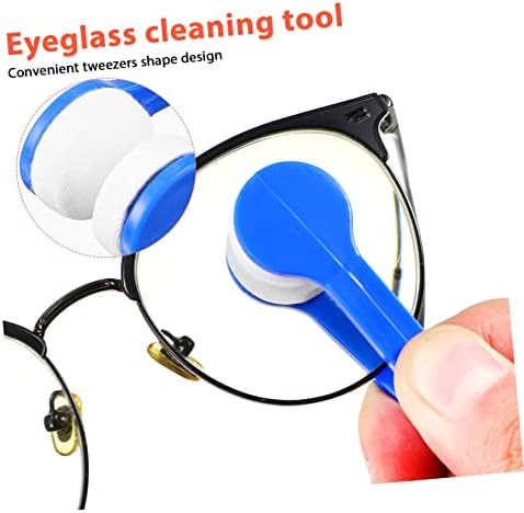 Исцелени 60 парчиња Очила За Чистење Мини Четка За Алатка Во Стилот На Клип На Екранот Меки Очила Клипови Додатоци За Клипови За Чистење
