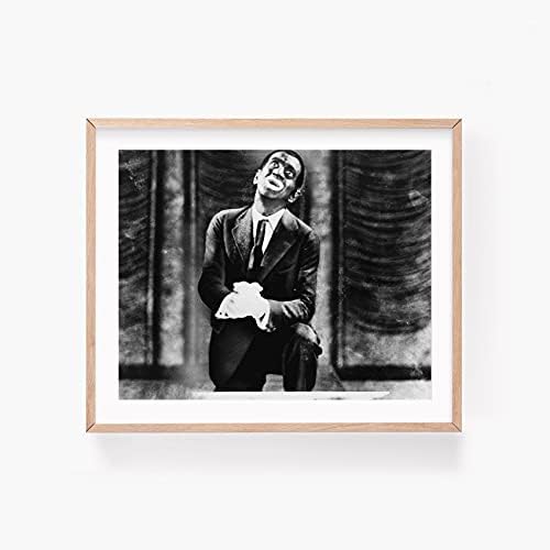 Бесконечни фотографии Фото: 1927 Ал olолсон, во Блекфејс, во „Theез пејачот“
