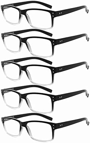 Eyekepper Заштедете 10% на комплетни 5 пакувања класични очила за читање за мажи и 4 пакувања со две тон црно-чисти читатели +2,50