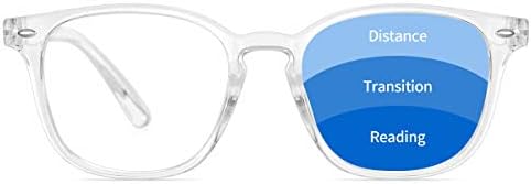 БЛС Прогресивни Мултифокус Очила За Читање Сина Светлина Блокирање, Анти Око Вирус/Отсјај/УВ Филтер Компјутерски Читачи Очила