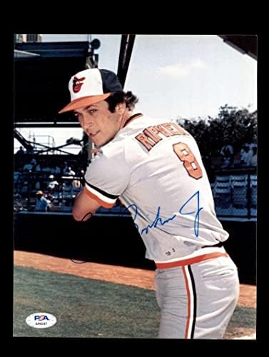 Cal Ripken Jr PSA DNA Потпишан 8x10 Orioles Фото Автограм - Автограмирани фотографии од MLB
