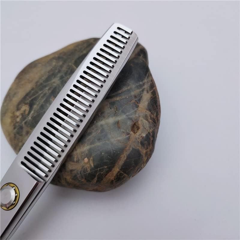 Ножици За сечење коса, 6 Инчен Професионалец Јапонија 440с Челик Луксузни Ножици За Коса Фризура Разредување Бербер Ножици За Сечење