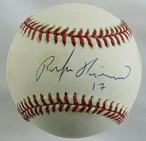 Рубен Ривера потпиша автоматски автограм Бејзбол Б97 I - Автограмски бејзбол